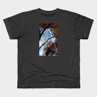 Fall at the St. Louis Arch Kids T-Shirt